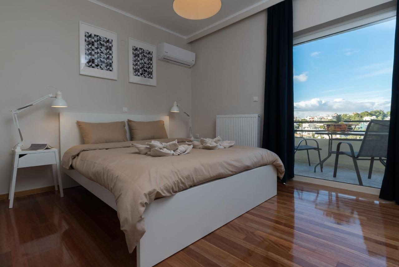 Apartment For 4 Ppl With Great View In Athén Kültér fotó