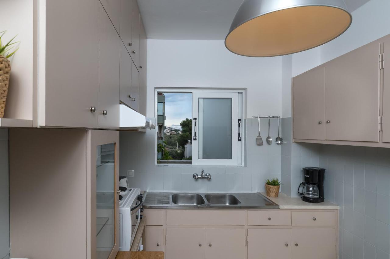Apartment For 4 Ppl With Great View In Athén Kültér fotó