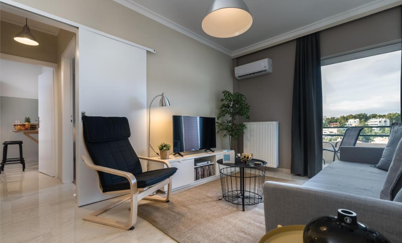 Apartment For 4 Ppl With Great View In Athén Kültér fotó